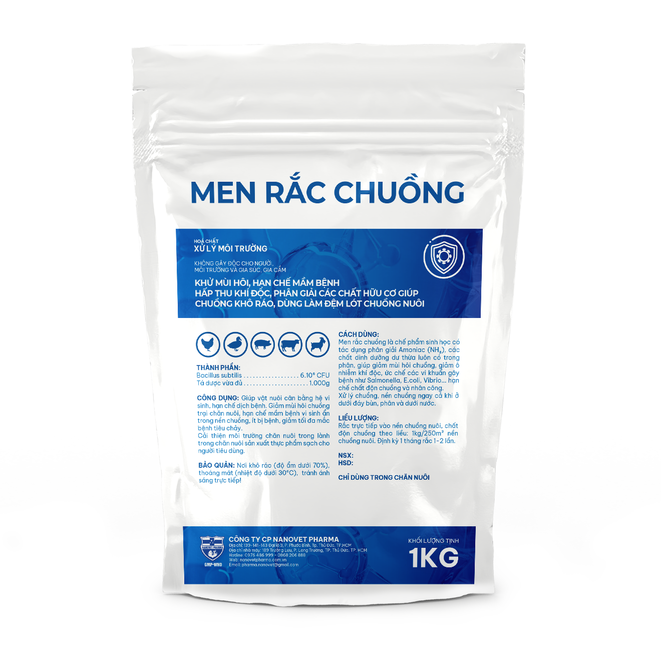 MEN RẮC CHUỒNG