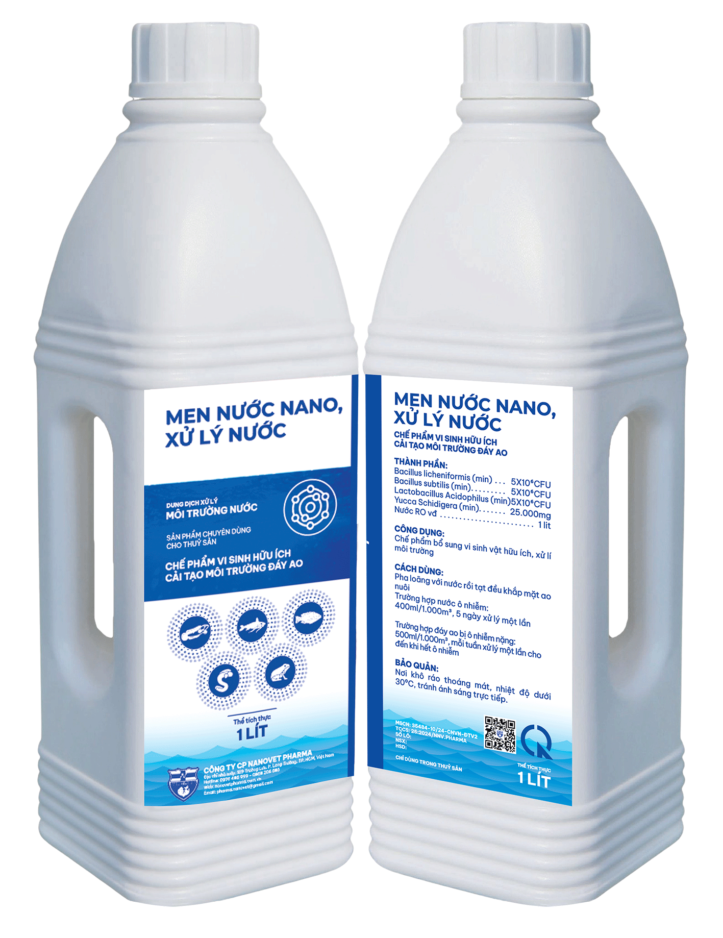 MEN NƯỚC NANO, XỬ LÍ NƯỚC