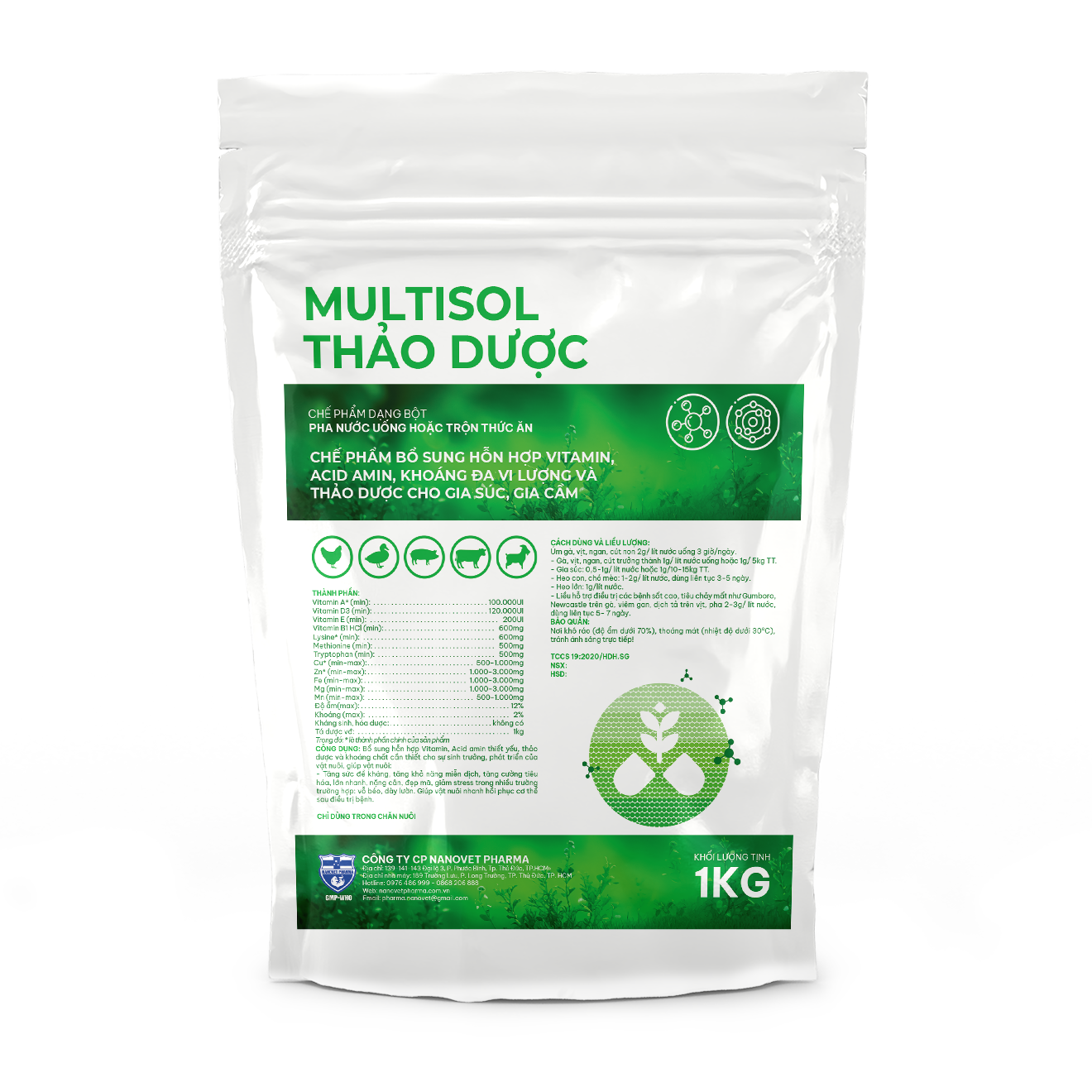 MULTISOL THẢO DƯỢC