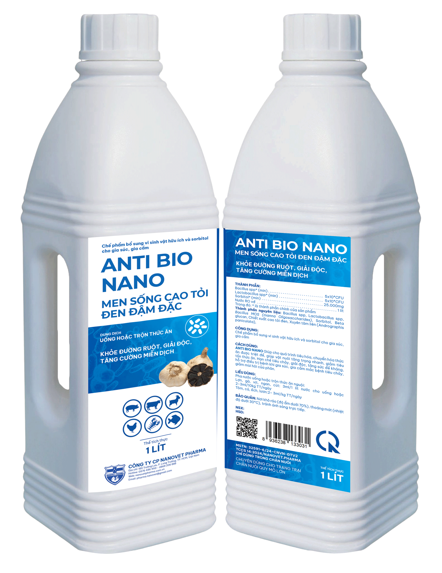 ANTI BIO NANO - MEN SỐNG CAO TỎI ĐEN ĐẬM ĐẶC